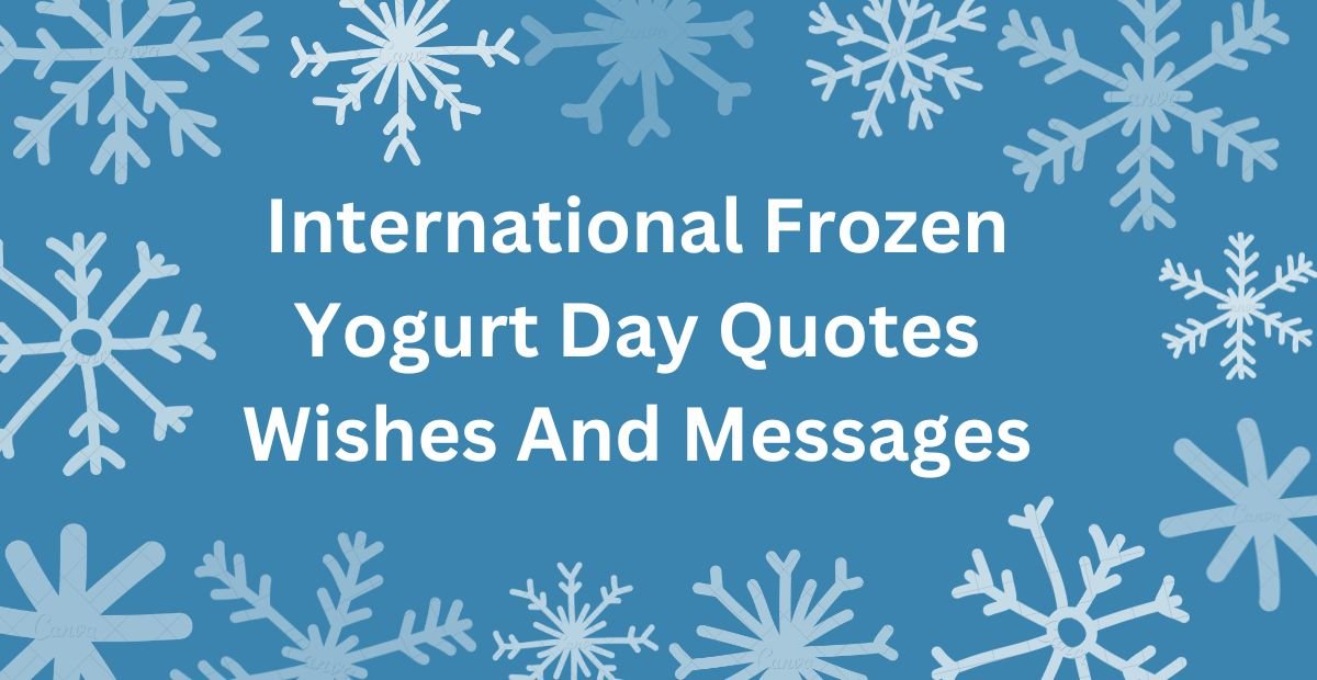 International Frozen Yogurt Day