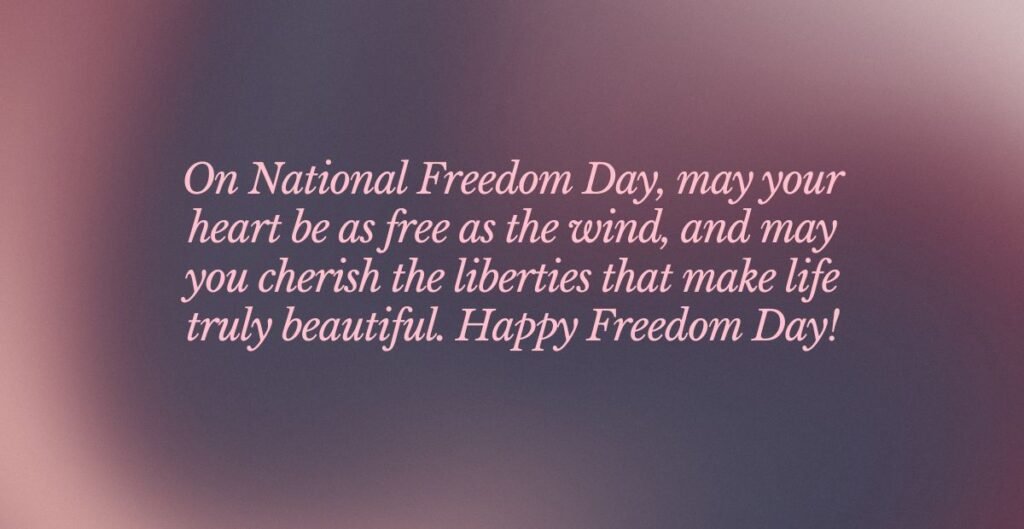National Freedom Day 