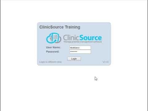 Clinicsource Provider Login